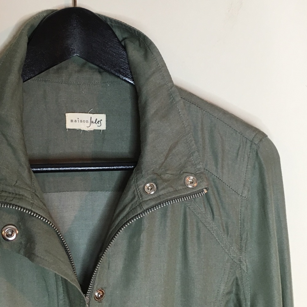 Maison Jules Sz M Hunter Green Thin Jacket